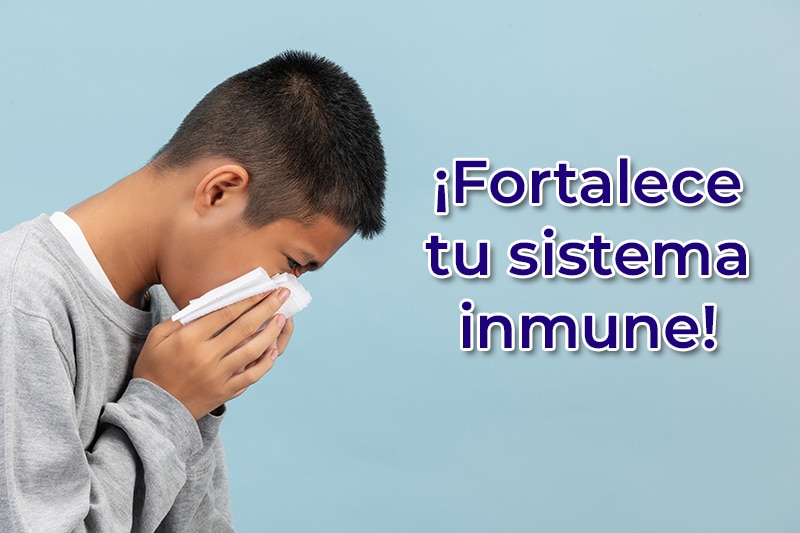 Cómo fortalecer tu sistema inmune para evitar los resfriados y la gripe.