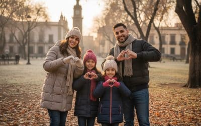 Amor que cuida: cómo proteger a tu familia del frío y los malestares de febrero ❤️❄️